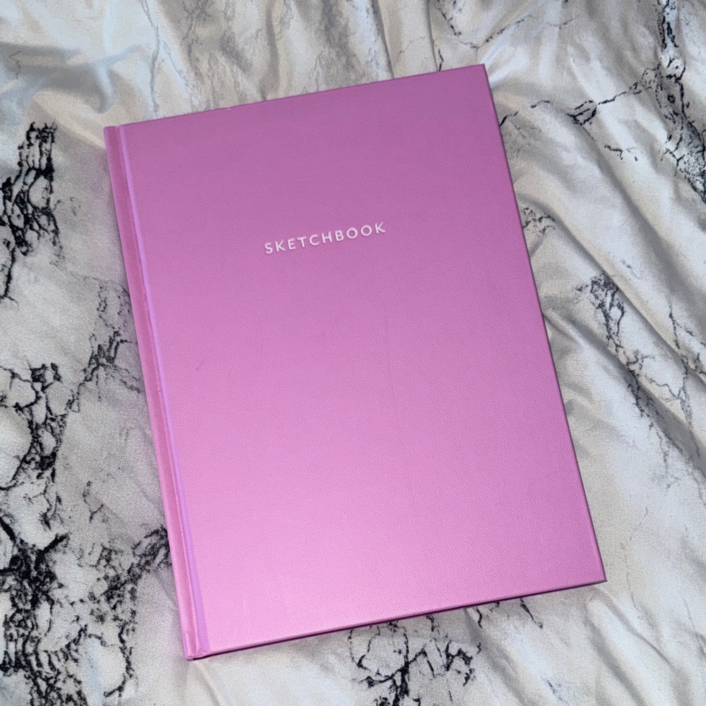 Pink Sketchbook for Artists